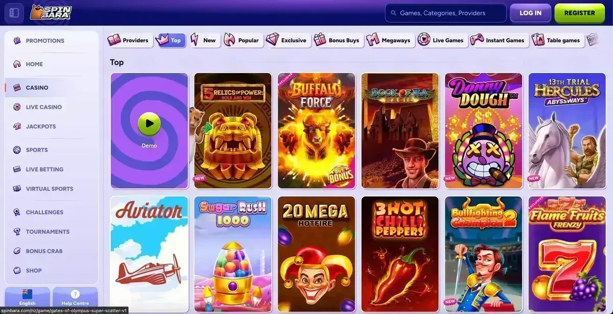 Spinbara Képernyőkép 2